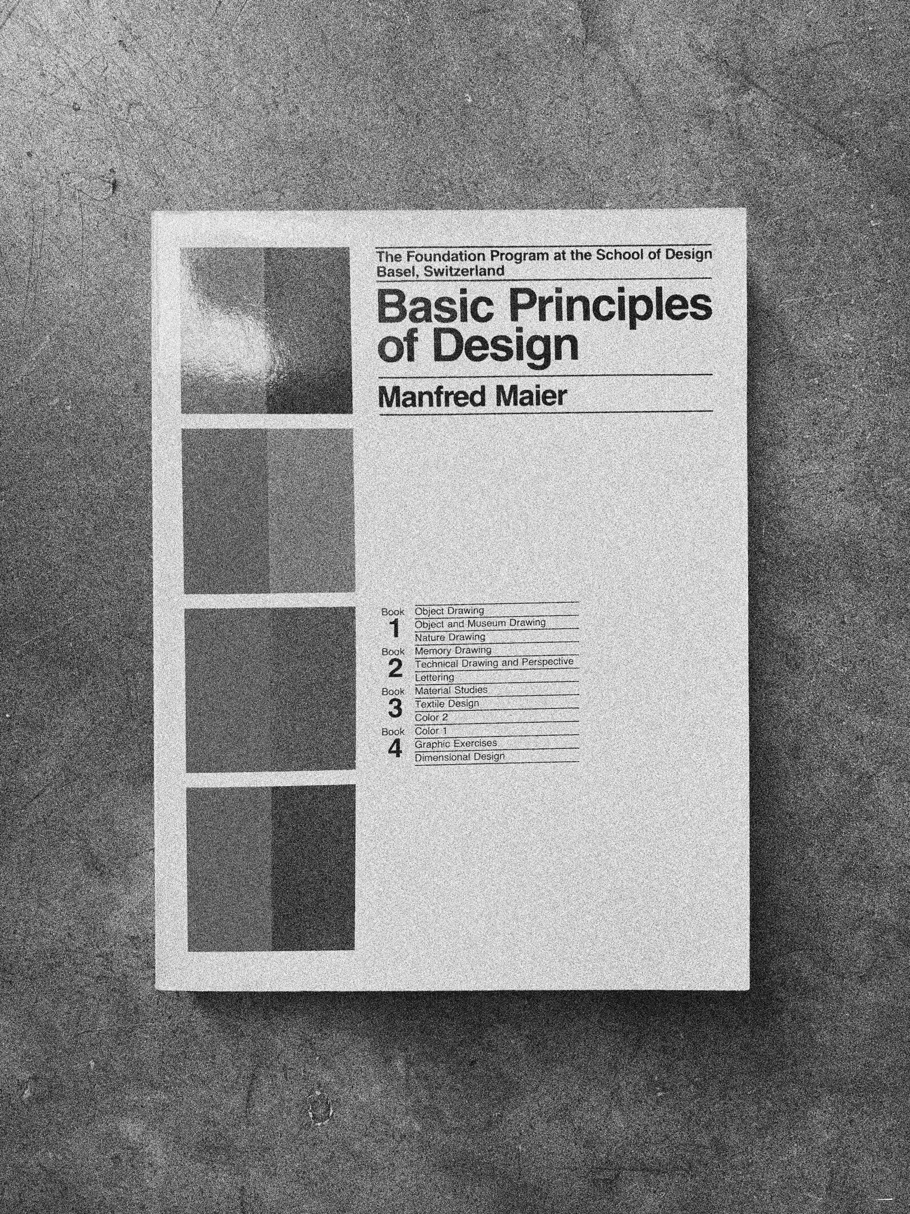 Basic Principles of Design