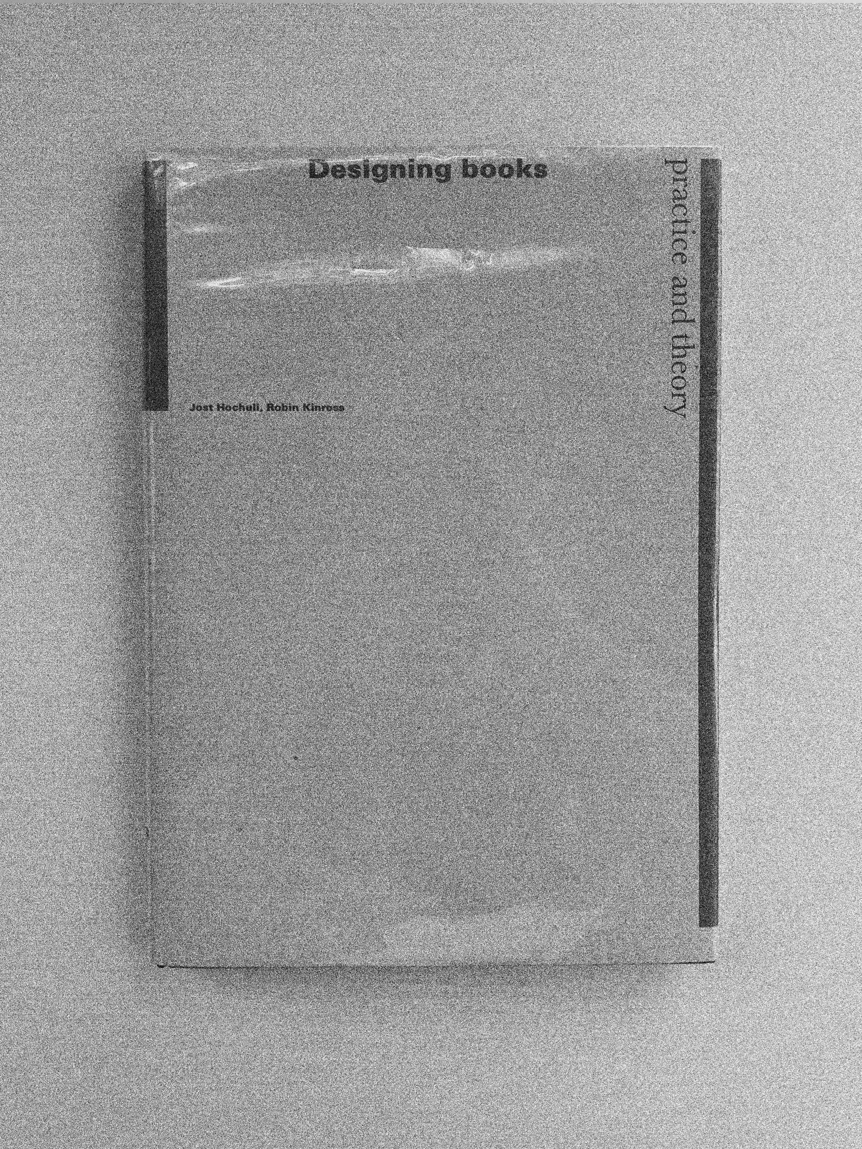 Designing books practice and theory