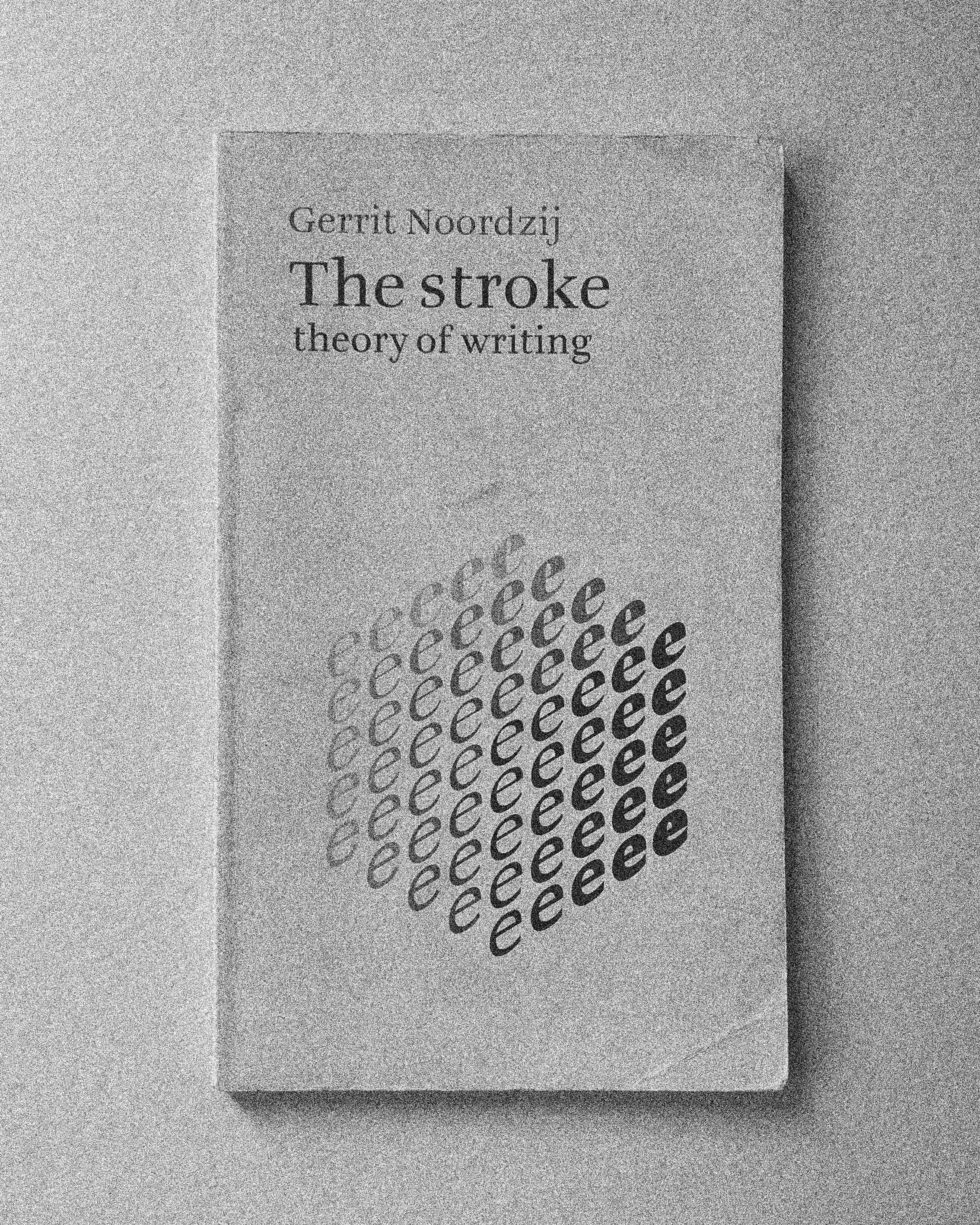 The stroke theory of writing